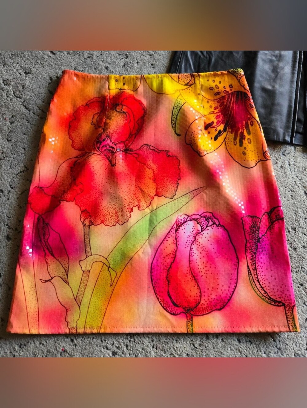 Vintage Linda Segal Sequin Skirt